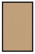 Benzara 8 x 5 Feet Hand Finish Wool Rug with Action Backing, Beige and Black
