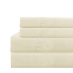 Lanester 3 Piece Polyester Twin XL Size Sheet Set The Urban Port, Cream