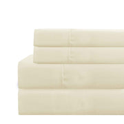 Lanester 3 Piece Polyester Twin XL Size Sheet Set The Urban Port, Cream