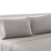 Bezons 4 Piece Full Size Microfiber Sheet Set The Urban Port, Gray