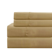 Lanester 4 Piece Deep Pocket Full Size Sheet Set The Urban Port, Gold