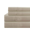 Lanester 4 Piece Queen Size Deep Pocket Sheet Set The Urban Port, Taupe Gray