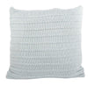 Benzara 18 X 18 Inch Contemporary Style Polyester Woven Pillow, Set of 2, Blue