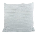 Benzara 18 X 18 Inch Contemporary Style Polyester Woven Pillow, Set of 2, Blue