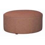 Benzara Contemporary Wooden Oversized Ottoman with Diamond Pattern On Top,