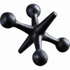 Benzara BM209728 Metal Frame decorative Jack Accentdecor with Stable Base, Black