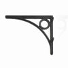 Benzara BM209734 Industrial Style Metal Frame decorative Wall Bracket, Black