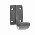 Benzara BM209868 Industrial Style Aluminum Frame Wall Hook, Black