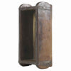 Benzara BM209899 Wooden Brick Mold with 1 Open Compartment, Brown