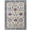 Benzara 7 X 5 Feet  Polyester Rug with Woven Tribal Pattern, Multicolor