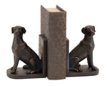 Benzara BM216502 Polystone Greyhound Dog Bookend, Pair of 2, Brown