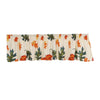Benzara BM218771 Lined Polyester Valance with Floral Prints and 2 inch Header, Multicolor
