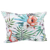 Benzara BM218778 20 X 36 Floral Print Pillow Sham with Cotton and Polyester Fill, Multicolor