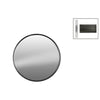 Benzara BM219130 Metal Round Wall Mirror with Tarnished Design, Set of 2, Gray