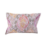 Benzara BM219410 Fabric King Size Pillow Sham with Medallion Pattern, Multicolor
