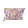 Benzara BM219411 Fabric Pillow Sham with Medallion Pattern and Side Zipper, Multicolor