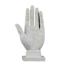 Benzara BM219652 Polyresin Palmistry Hand Sculpture with Engraved Labels, Set of 2, White