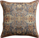 Benzara BM219686 18 X 18 `` Cotton Handwoven Cushion Cover with Kilim Pattern, Multicolor