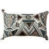 Benzara BM219698 12 X 20 `` Cotton Handwoven Cushion Cover with kilim Pattern, Multicolor