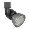 Benzara BM220603 10W Integrated Led Metal Track Fixture with Mesh Head, Black and Silver