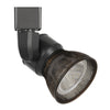 Benzara BM220605 10W Integrated Led Metal Track Fixture with Mesh Head, Black and Bronze