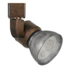 Benzara BM220619 10W Integrated Led Metal Track Fixture with Mesh Head, Bronze and Silver