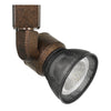Benzara BM220620 10W Integrated Led Metal Track Fixture with Mesh Head,Bronze and Dark Black