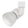 Benzara BM220640 10W Integrated Led Track Fixture with Polycarbonate Head, White