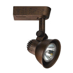 Benzara BM220668 50 Watt Metal Frame Adjustable Track Head, Rustic Brown