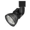 Benzara BM220680 Metal Frame Led Track Fixture with Mesh Shade, Black and Gray