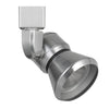 Benzara Metal Frame Led Track Fixture with Conical Shade, Silver