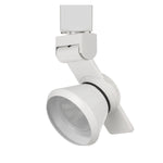 Benzara BM220691 12W Integrated Led Metal Track Fixture with Dimmer Feature, White