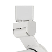 Benzara BM220691 12W Integrated Led Metal Track Fixture with Dimmer Feature, White