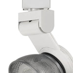 Benzara BM220693 12W Integrated Led Metal Track Fixture with Mesh Head, Gray and Black