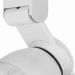 Benzara BM220698 12W Integrated Led Metal Track Fixture with Oval Design Head,White