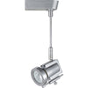 Benzara BM220768 Flared Torch Design Rotational Track Light Head with 6 `` Stem, Silver