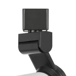 Benzara BM220785 12W Integrated Led Metal Track Fixture with Cone Head, Black and White