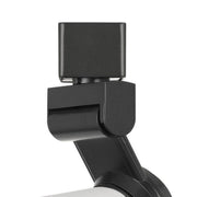 Benzara BM220785 12W Integrated Led Metal Track Fixture with Cone Head, Black and White