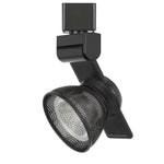 Benzara BM220788 12W Integrated Led Metal Track Fixture with Mesh Head, Dark Black