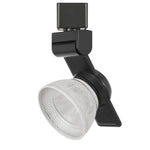 Benzara 12W Integrated Led Metal Track Fixture with Mesh Head, Black and White