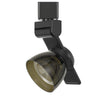Benzara BM220791 12W Integrated Led Track Fixture with Polycarbonate Head, Black