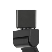 Benzara BM220792 12W Integrated Led Track Fixture with Polycarbonate Head, Black and White