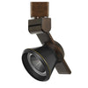 Benzara BM220799 12W Integrated  Cone Head Led Metal Track Fixture, Bronze and Black
