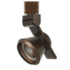 Benzara BM220800 12W Integrated Led Metal Track Fixture with Cone Head, Bronze