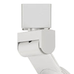 Benzara BM220809 12W Integrated Led Track Fixture with Polycarbonate Head, White and Yellow