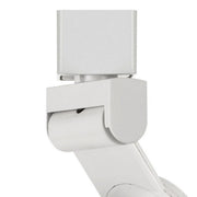 Benzara BM220809 12W Integrated Led Track Fixture with Polycarbonate Head, White and Yellow