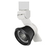 Benzara BM220813 12W Integrated Led Metal Track Fixture with Cone Head, White and Black