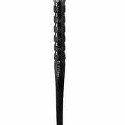 Benzara Metal Candle Holder with Corrugated Stalk Support and Trumpet Base, Silver