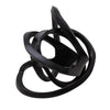 Benzara Metal Accent Decor with Interconnected Knot Design, Black