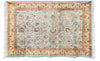 Benzara BM221694 Cotton Handwoven Dhurrie Rug with Fringes and Persian Prints, Multicolor